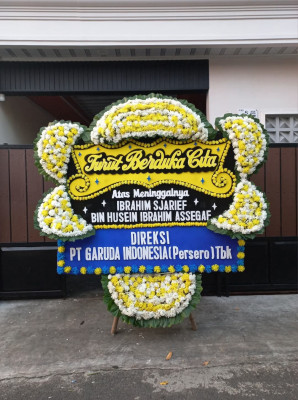 Papan Bunga Duka di Baiya